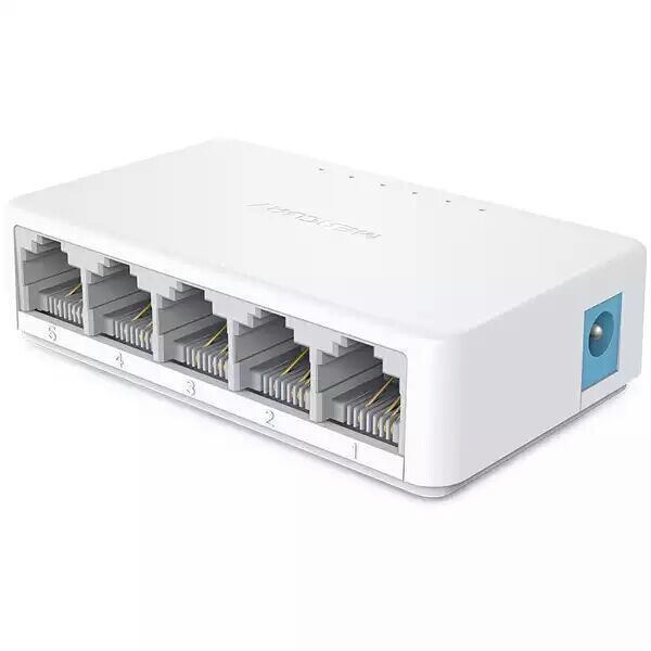 Unicorn Express_ Switch chia mạng 5 cổng Mercury