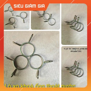 Lò xo khoá giữ ống thoát xả nước máy giặt