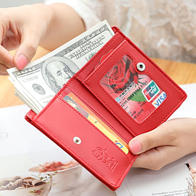 Ví Nữ Mini Hình Chuột Mickey Dễ Thương
