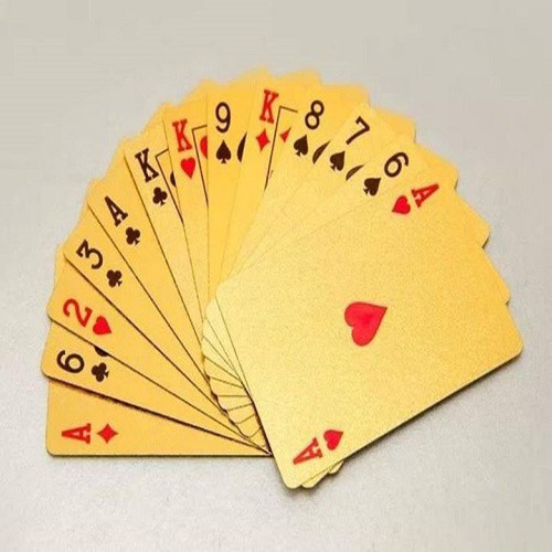 [ Giá Hủy Diệt ] Bộ Bài Mạ Vàng Bộ Bài Lơ Khơ (Bài Tây) Mạ Vàng Cao Cấp hàng hot trend