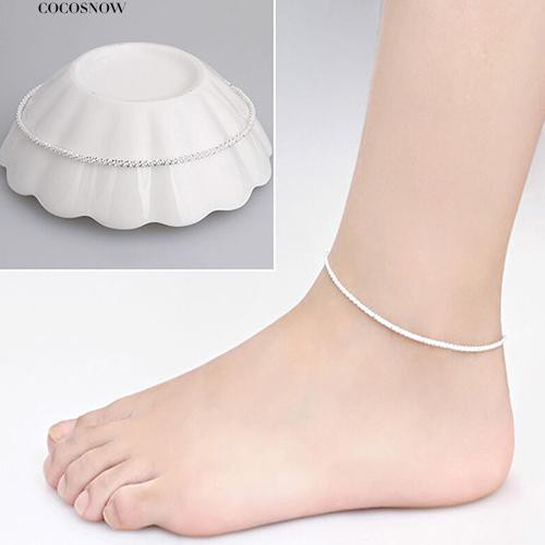 Vòng đeo chân kiểu dáng đơn giản thanh lịch dành cho nữ | BigBuy360 - bigbuy360.vn