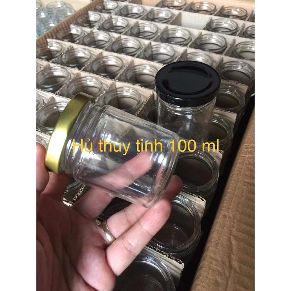 Hũ Thủy Tinh 70ml/ 100ml / 180ml/ 200ml/ 220ml/ 300ml Đựng Yến