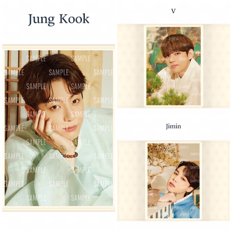 Khung ảnh BTS - Dalmajung flip photo