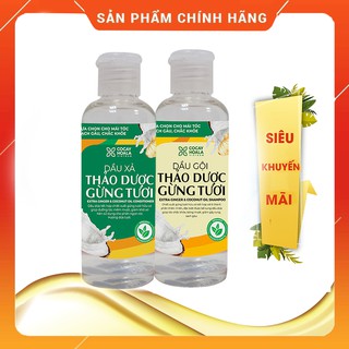 Dầu gội gừng dừa hết gàu, giảm ngứa (90g)