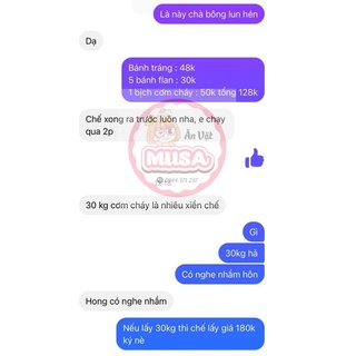 CƠM CHÁY CHÀ BÔNG,GIÒN RỤM,ĐẬM ĐÀ