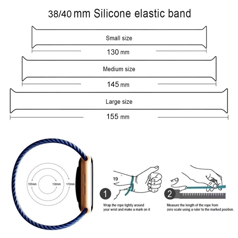 Dây Đeo Đồng Hồ Thông Minh 44mm 40mm 42mm 38mm 44mm 45mm 41mm SE 7654321