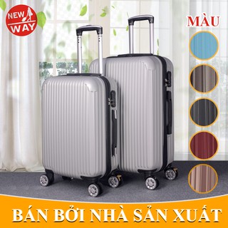 Combo vali du lịch newway 8801 ,nhựa pc cao cấp