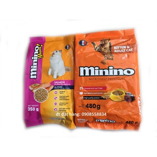 Combo 4,5kg minino yum vị cá hồi và minino vị cá ngừ