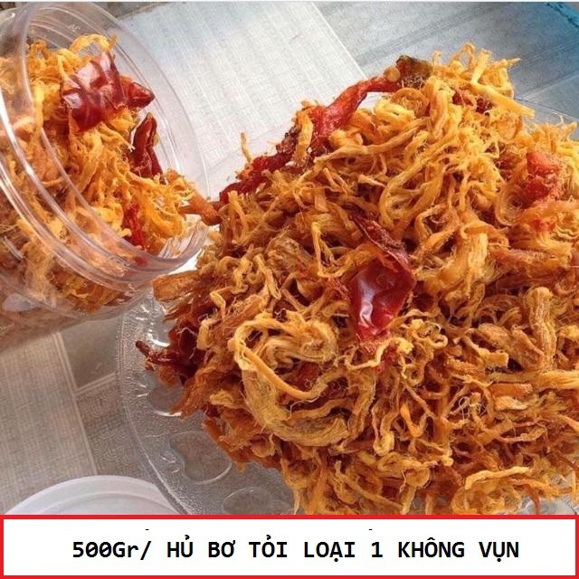 500GR KHÔ GÀ BƠ TỎI SIÊU NGON [TRI ÂN] - 1 HỘP | BigBuy360 - bigbuy360.vn