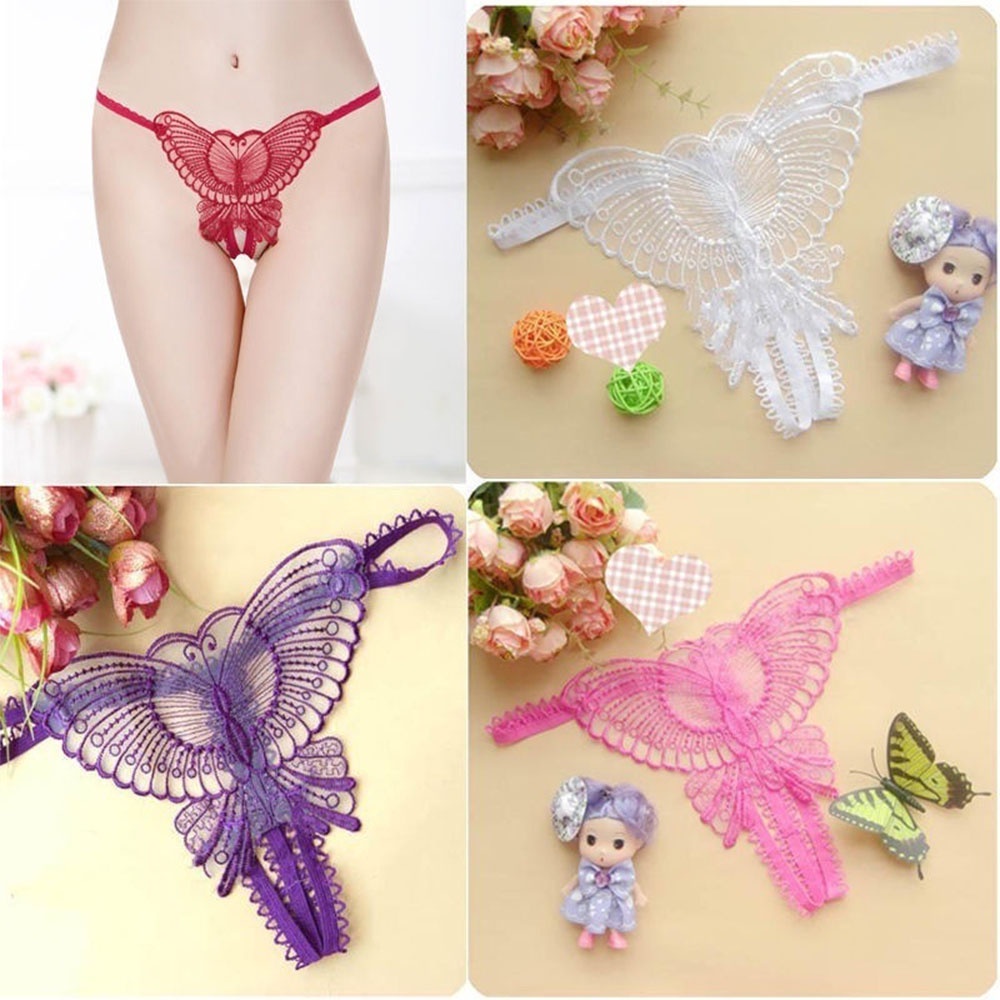 Quần Lót Lọt Khe Khoét Lỗ Thời Trang Gợi Cảm Cho Nữ