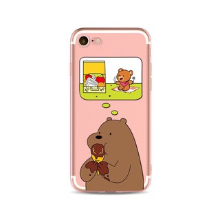 Ốp IPHONE Lưng - M29 STICKER GẤU ĐÁNG YÊU