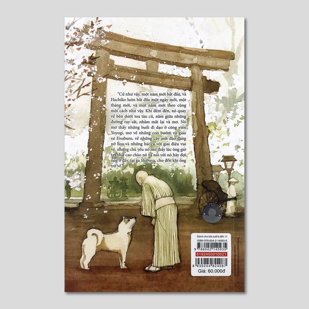 Sách - Hachiko - Chú chó đợi chờ ( Tái bản 2019 )