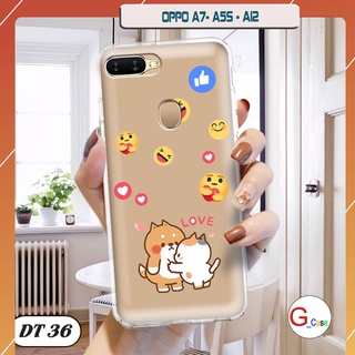 Ốp lưng điện thoại oppo a7/ a5s/ a12 - dẻo in hình