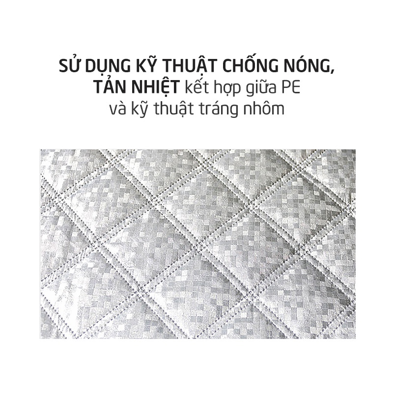 Tấm che chống nắng SOEASY cách nhiệt tuyệt đối cho kính trước ôtô EX016