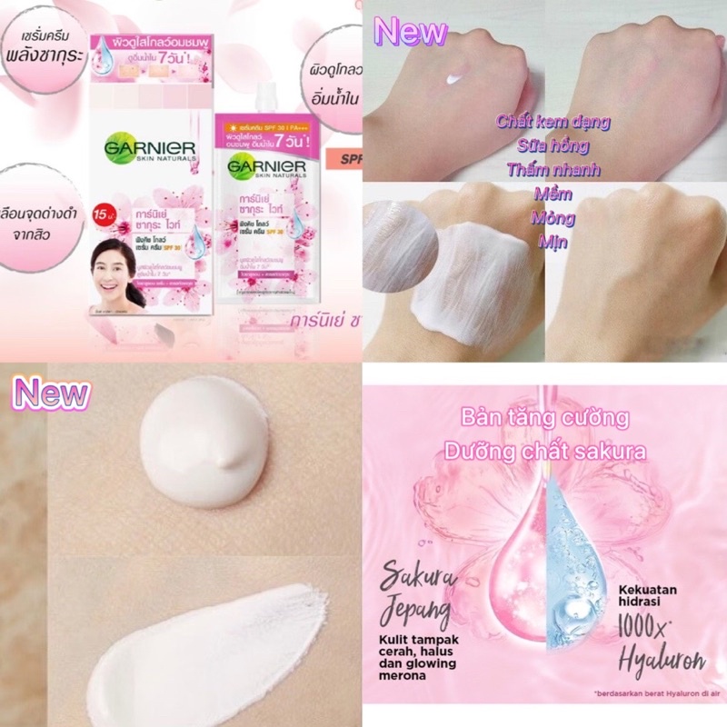 1 gói dưỡng trắng da, chống nắng GARNIER dạng sữa thái lan | BigBuy360 - bigbuy360.vn