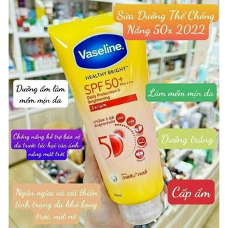 Tuýp Sữa dưỡng thể Vaseline 300ml Thái Lan