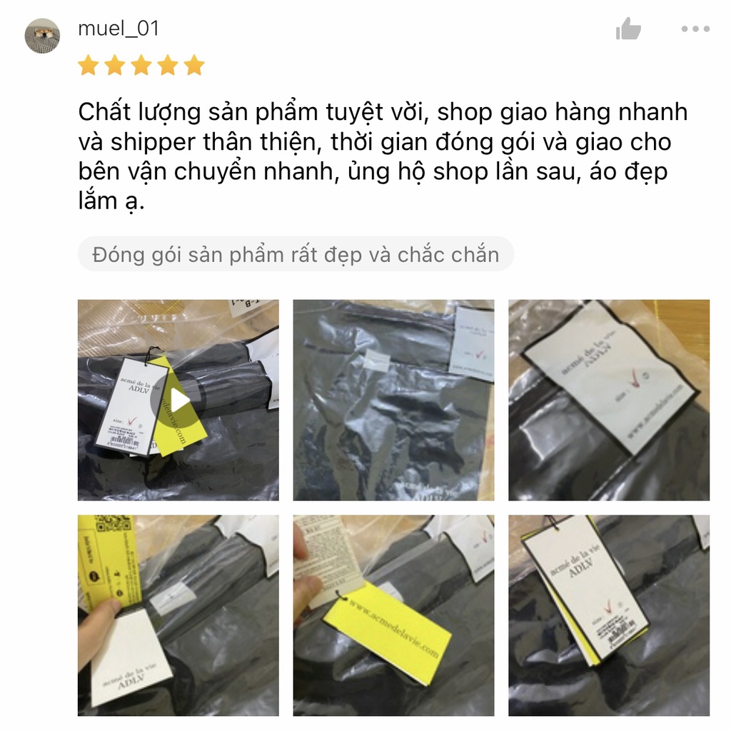 Áo Thun ADLV Basic Chính Hãng⚡️𝐅𝐀𝐊𝐄 𝐑𝐄𝐅𝐔𝐍𝐃 𝐗𝟏𝟎⚡️Áo Thun Unisex Acme De Lavie, Tee ADLV Basic Cao Cấp Oversize