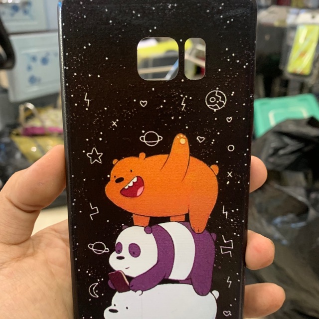 Ốp lưng xiaomi note 7, note FE ba con gấu