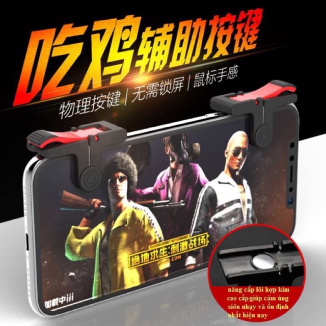 Bộ 2 nút chơi game pubg - Bộ nút hỗ trợ chơi game cực nhạy