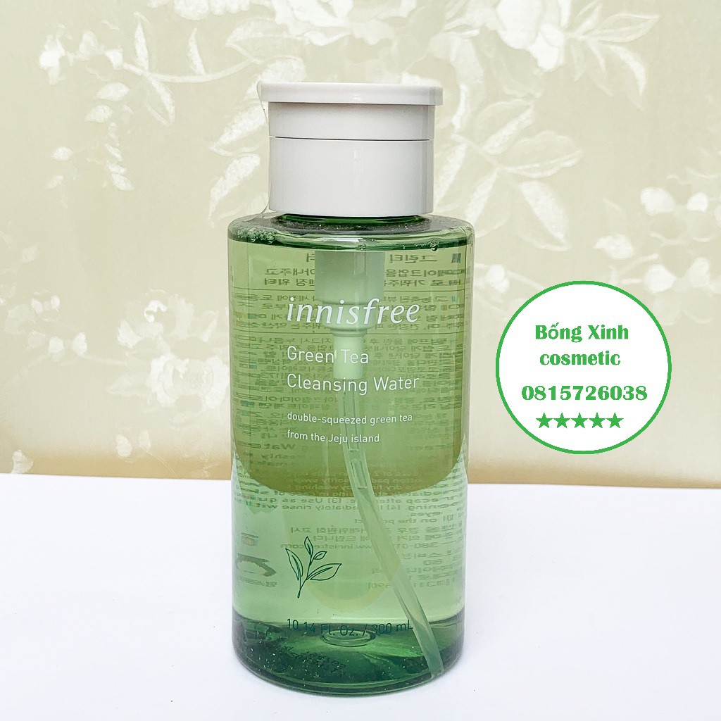 Nước tẩy trang innisfree Green Tea Cleansing Water 300ml