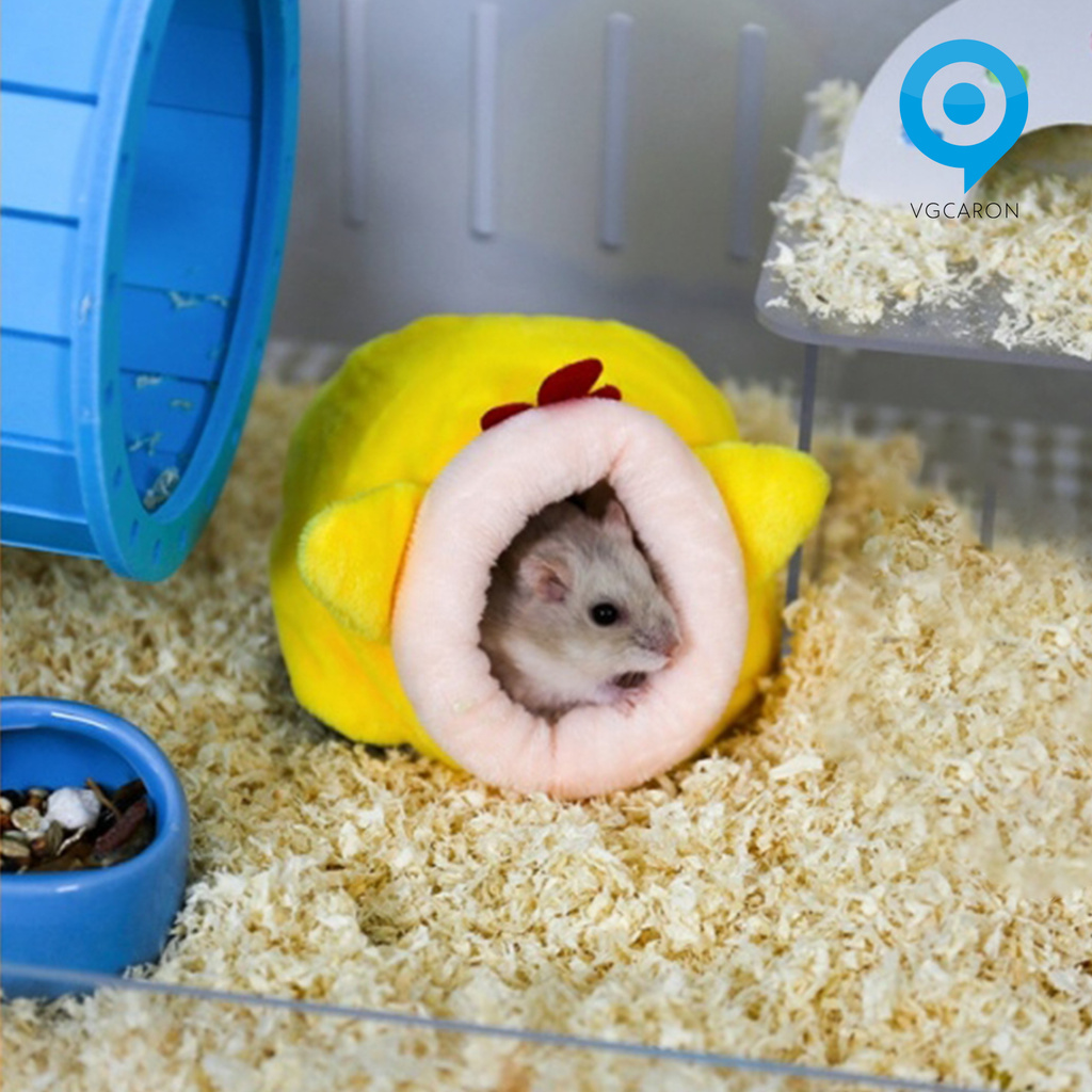 Giường Ngủ Cotton Mini Giữ Ấm Mùa Đông Cho Hamster