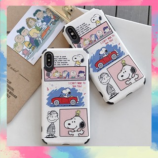 Ốp lưng samsung da imd chống bẩn, chống sốc snoopy i - d028