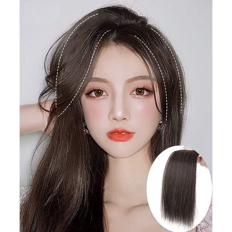 Tóc giả kẹp phồng dài giúp làm phồng tóc chất tơ cao cấp