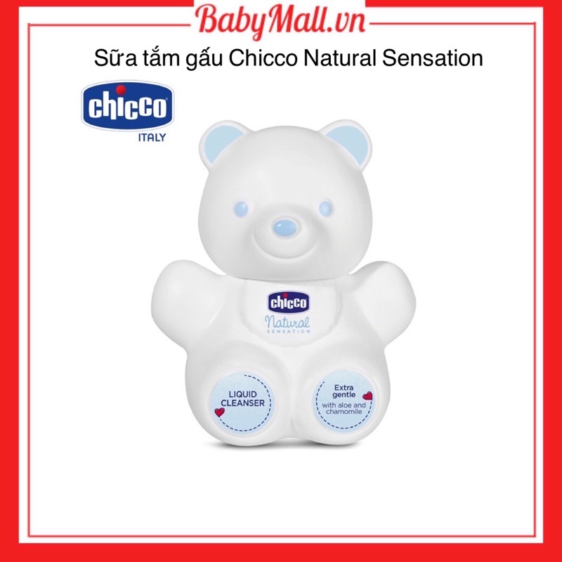 Sữa tắm cao cấp 115011 Gấu Chicco Natural Sensation