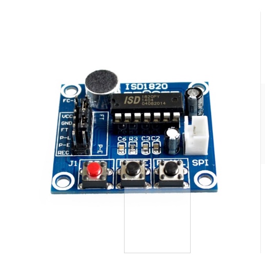 Mô Đun Ghi Âm Giọng Nói Isd1820 Kèm Micro Và Khuếch Đại Chuyên Dụng