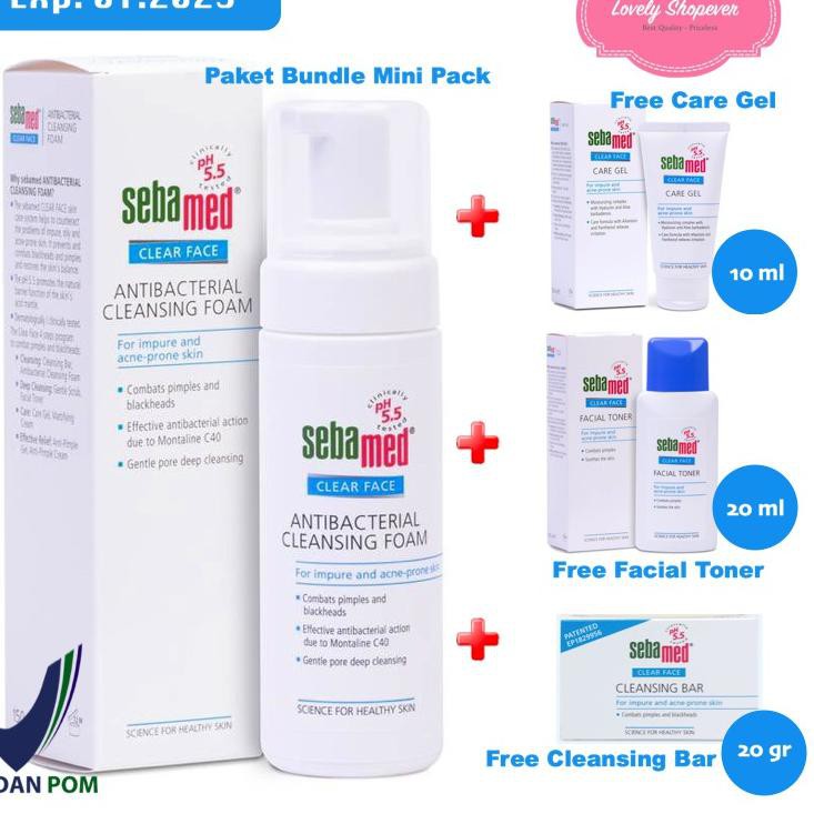 ۩ (Hàng Mới Về) Sữa Rửa Mặt Tạo Bọt Sebamed 150ml Trị Mụn Kháng Khuẩn Kiềm Dầu ☺