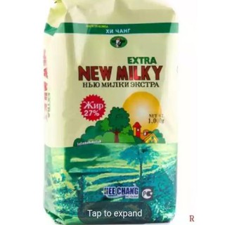 Sỉ/lẻ, date mới 20/5/2023) sữa béo nga new extra milky -1kg - túi - nga