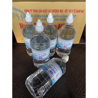 Set 5 chai nước muối súc miệng Natri Clorid 0,9%