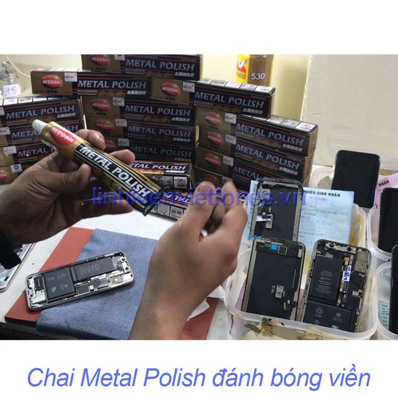 kem đánh bóng metal polish chuyên dụng cho đồng hồ , điện thoại và các linh kiện kim loại cao cấp