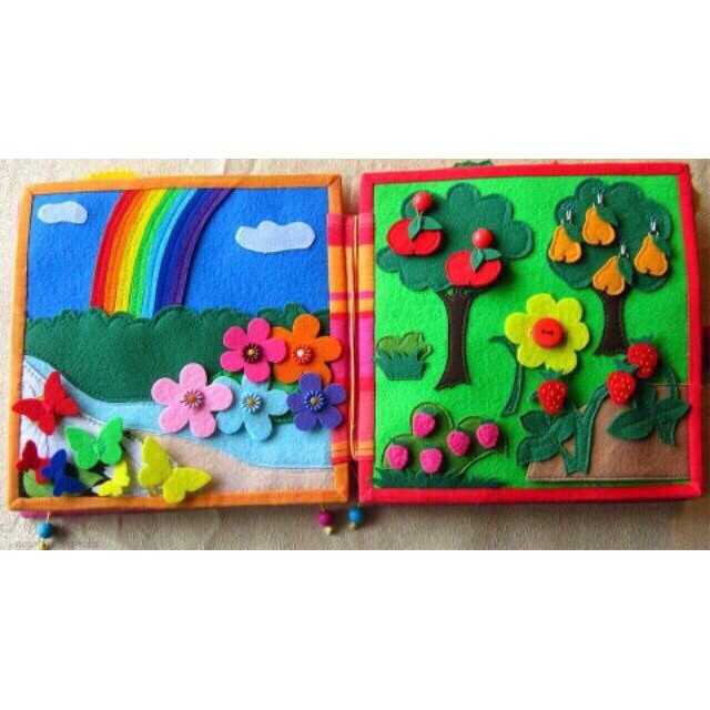 Vải nỉ dạ  làm đồ handmade, đồ thủ công cho trẻ em