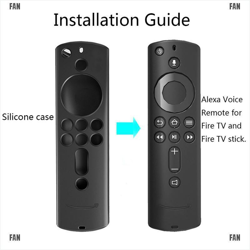 Vỏ Bọc Silicon Bảo Vệ Cho Điều Khiển Từ Xa Fire Tv 4k Tv