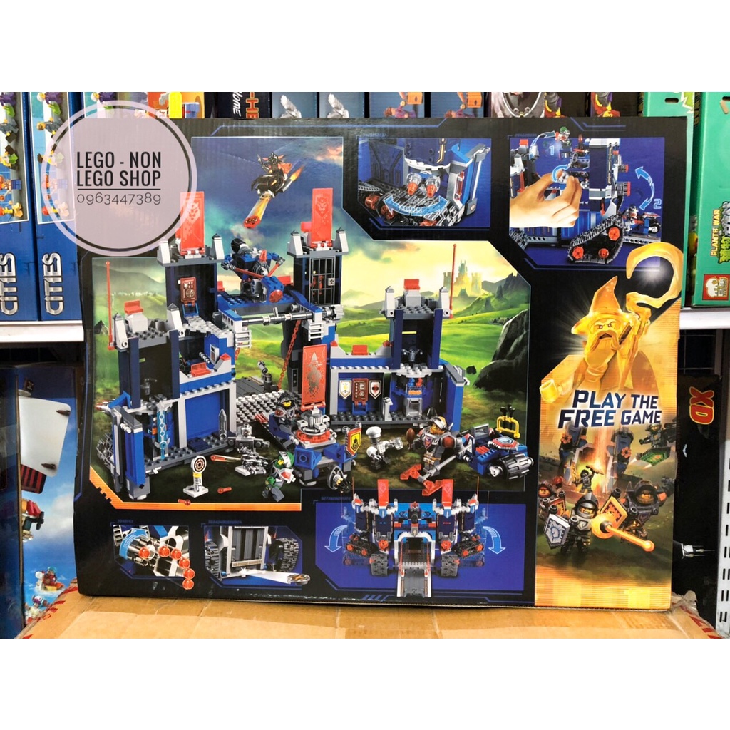 Xếp Hình Nexo Xe Lâu Đài Của Các Hiệp Sĩ X 19048