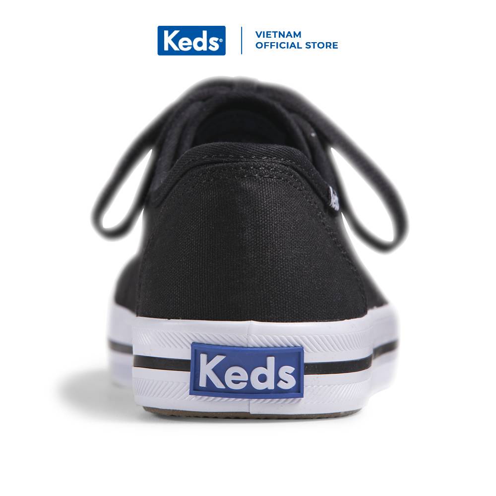 Giày Keds Nữ - Kickstart Seasonal Solid Black - KD054684