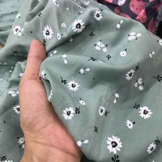 Vải c hoa diamon