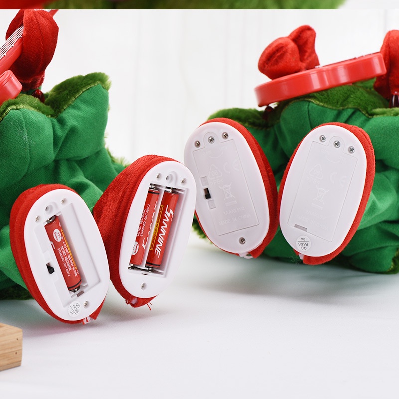 Cây Thông Noel Gắn Đèn LED Phát Nhạc
