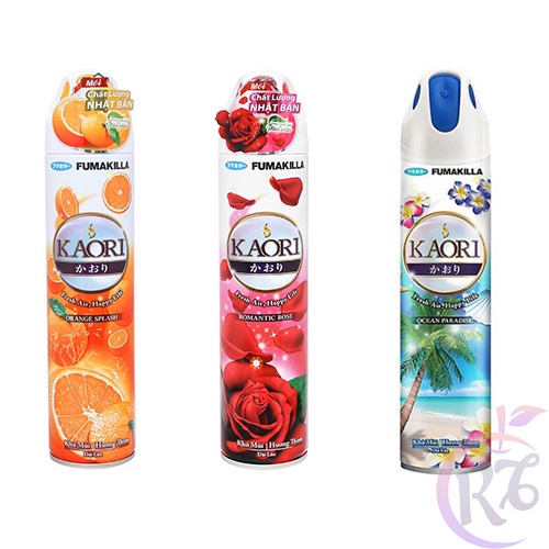 Xịt phòng Kaori chai 280ml - nước hoa xịt phòng thơm lâu