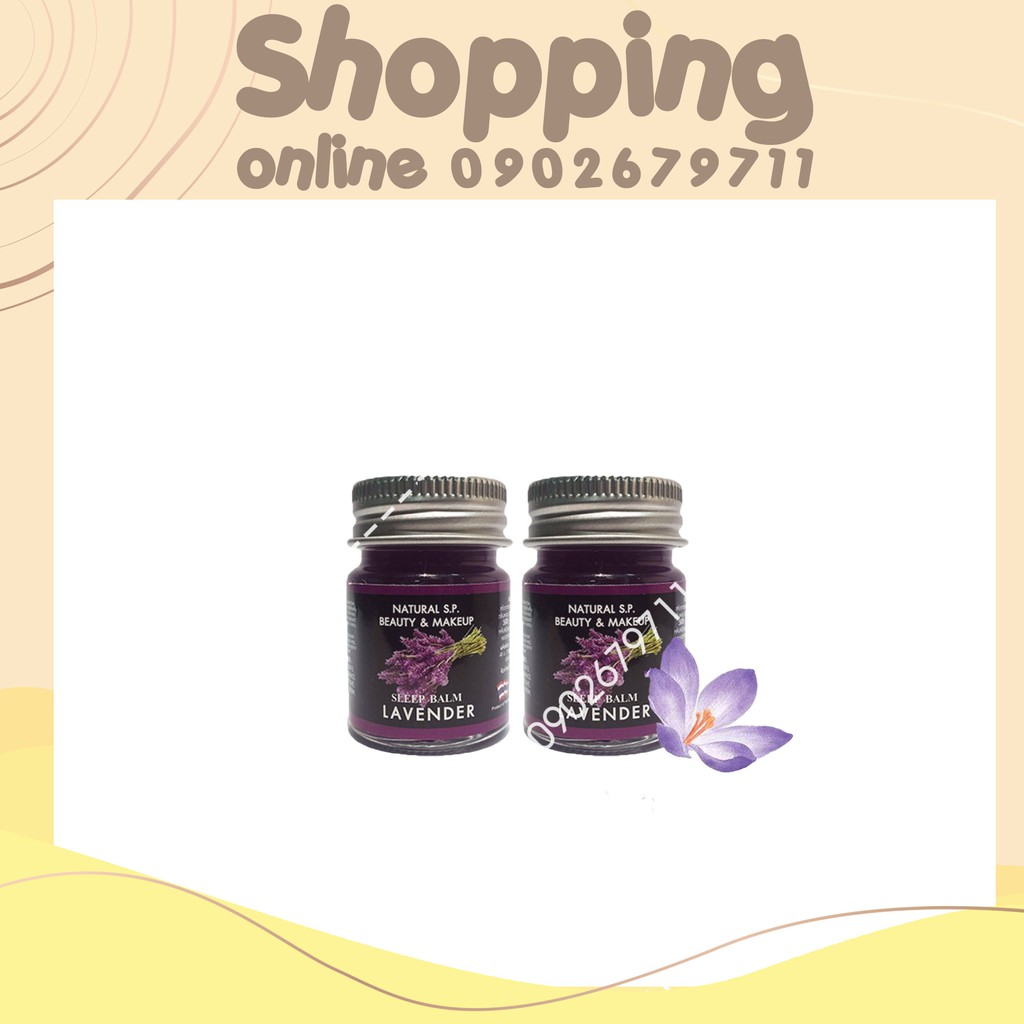 Dầu Hương Lavender Sleep Balm Giúp Ngủ Ngon Thái Lan - 15gr