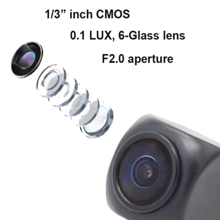 Sản phẩm  Camera lùi ô tô AHD độ nét cao dành cho màn hình DVD TJ-HS-XG-GJ: Điểm ảnh 1280(H)*960(V)pixels, nguồn DC12 .. | BigBuy360 - bigbuy360.vn