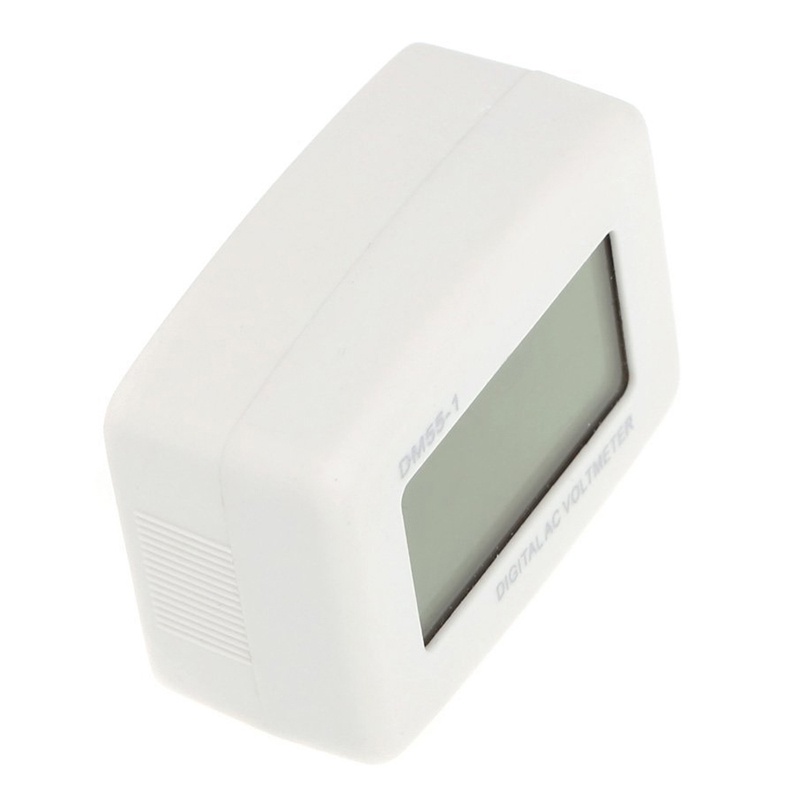 Vôn Kế Kỹ Thuật Số DM 55-1 AC 80-300 V Có Màn Hình LCD Chất Lượng Cao