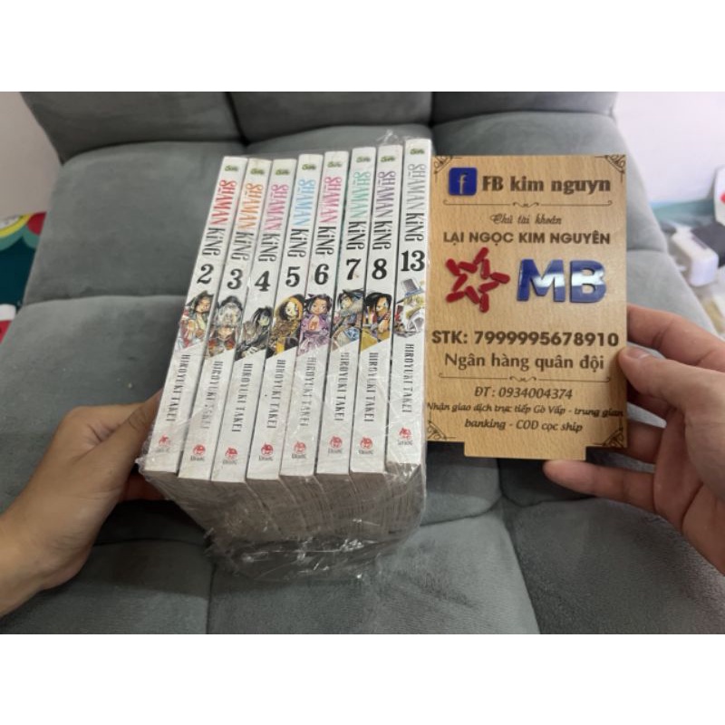 Shamanking lẻ 2 3 4 5 6 7 8 13 bản kim