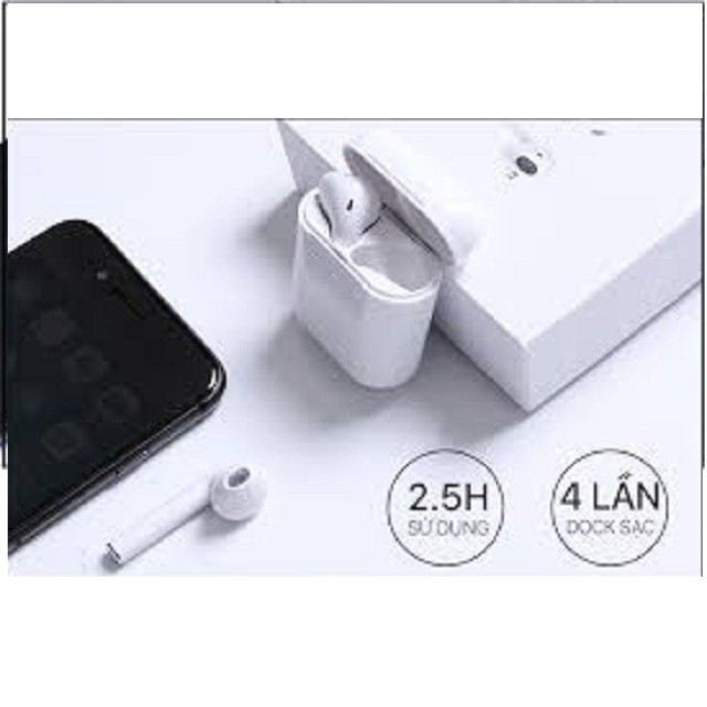 Tai Nghe Bluetooth i12 TWS cảm biến một chạm chống ồn | BigBuy360 - bigbuy360.vn