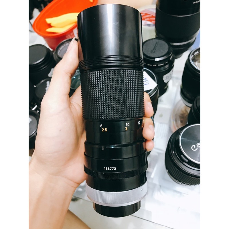 Ống kính MF CANON LENS FD 100-200mm F5.6 SC