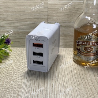 Củ sạc nhanh 3 cổng USB