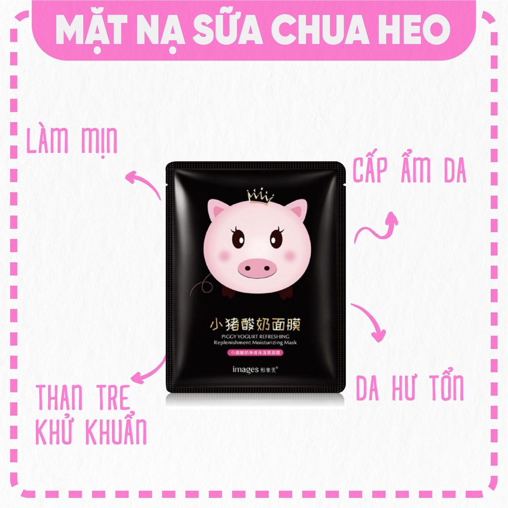MẶT NẠ SỮA CHUA HEO CẢI THIỆN LÀN DA MỤN PHỤC HỒI DƯỠNG TRẮNG HIỆU QUẢ SamBeauty