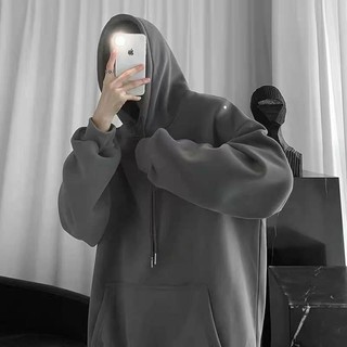 ÁO HOODIE BASIC XÁM