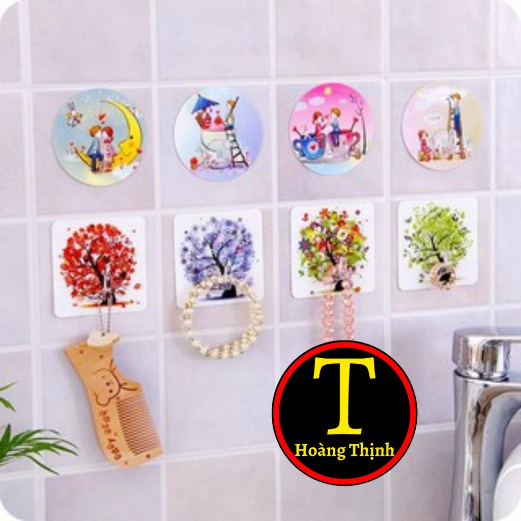 Móc dán tường thần thánh 3d (loại xịn) siêu chắc